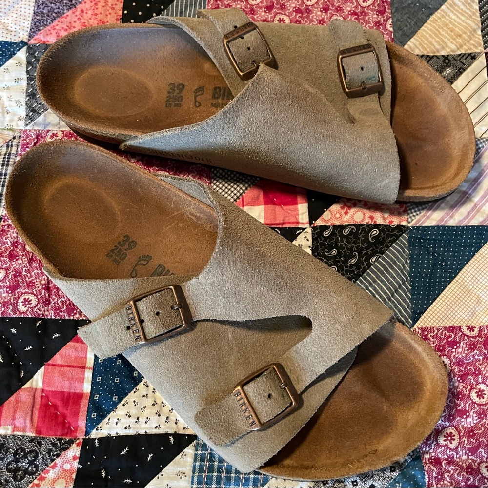 Birkenstock Zürich Taupe Excellent Condition
